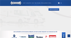 Desktop Screenshot of hvcaravans.cz